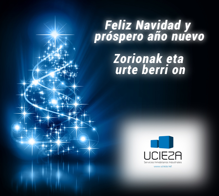 Todo el equipo de UCIEZA os desea feliz navidad y un próspero año 2017.